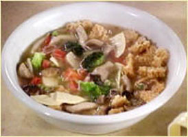 营养丰富熬制简单的锅巴粥(图)